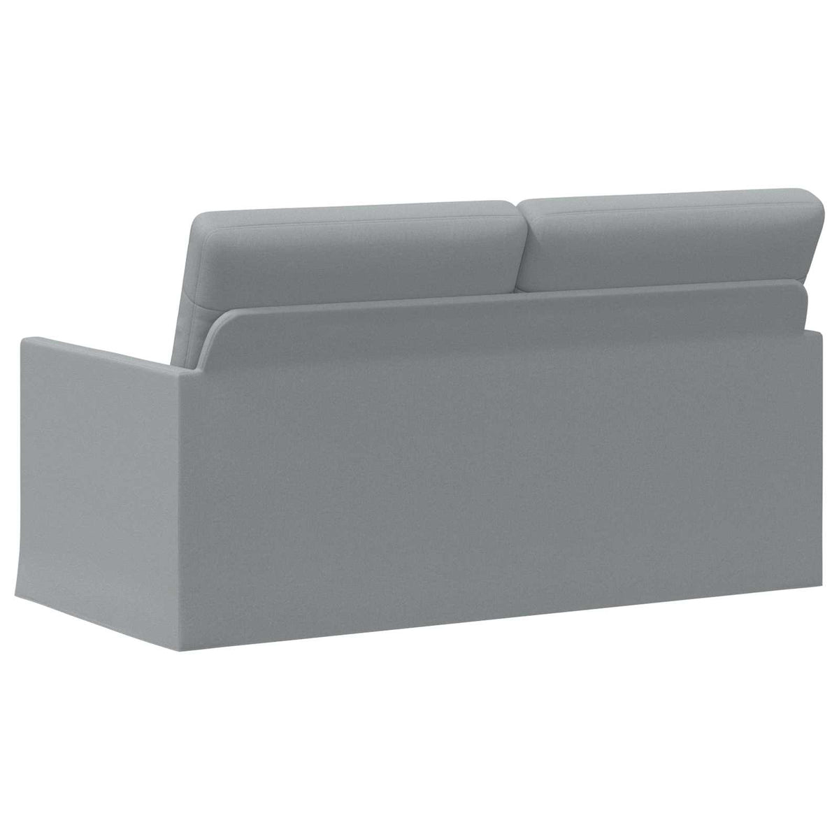 vidaXL Sofa dwuosobowa jasnoszary 150 x 81 x 82 cm tkanina