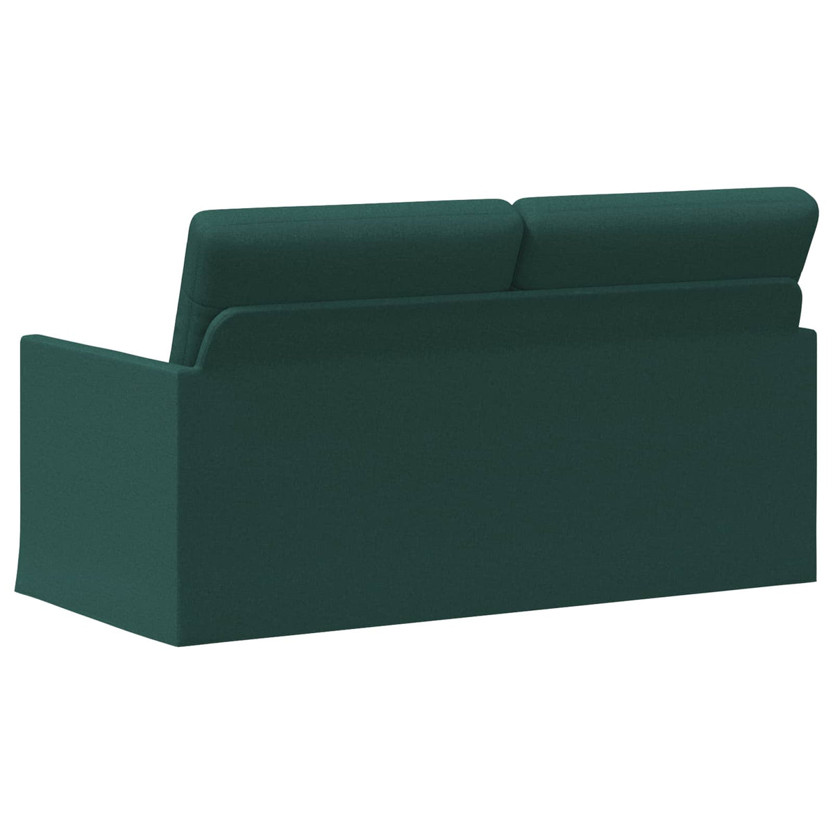 vidaXL Sofa dwuosobowa Ciemnozielony 150 x 81 x 82 cm tkanina
