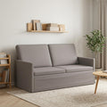 vidaXL Sofa dwuosobowa Ciemnoszary 150 x 81 x 82 cm tkanina