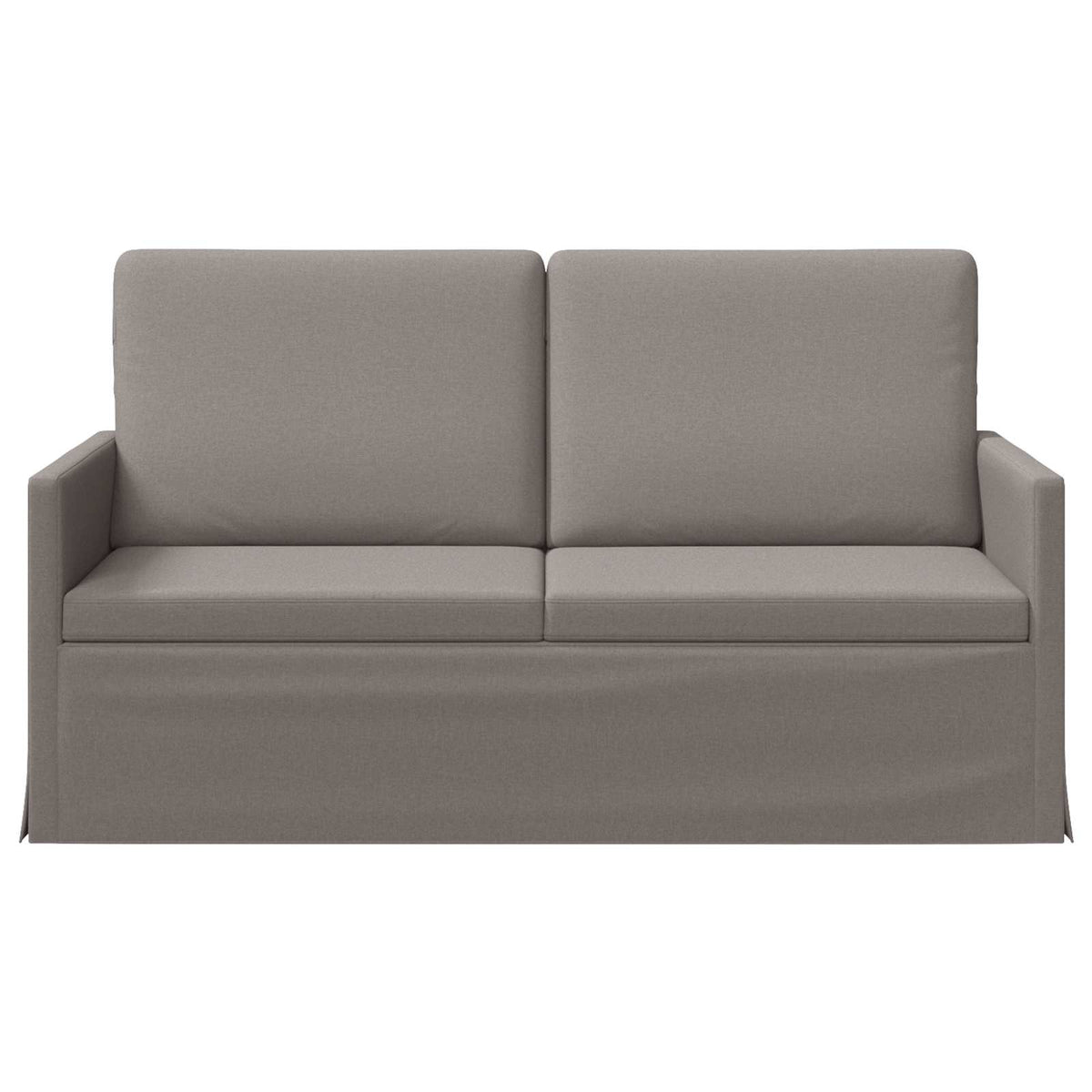 vidaXL Sofa dwuosobowa Ciemnoszary 150 x 81 x 82 cm tkanina