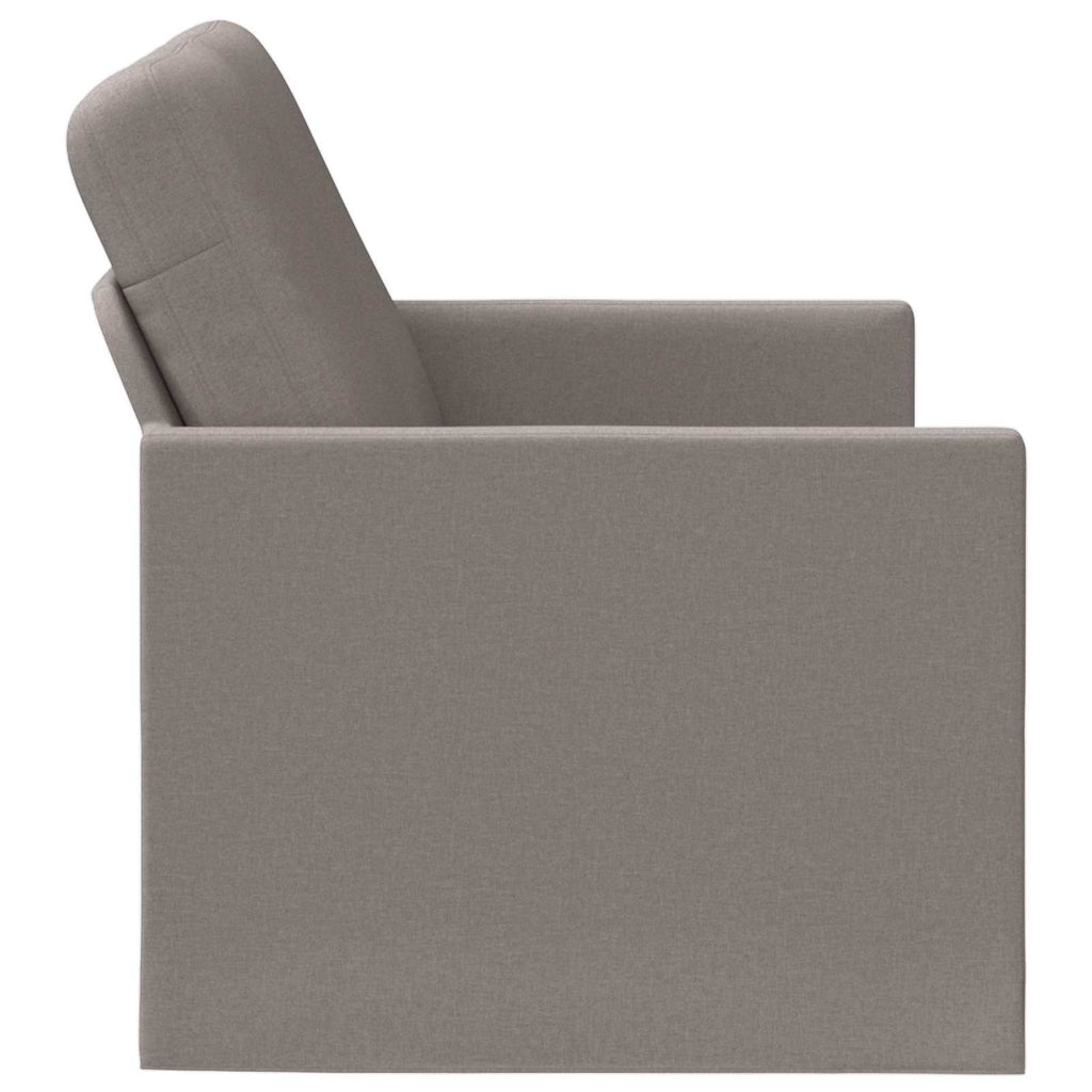 vidaXL Sofa dwuosobowa Ciemnoszary 150 x 81 x 82 cm tkanina