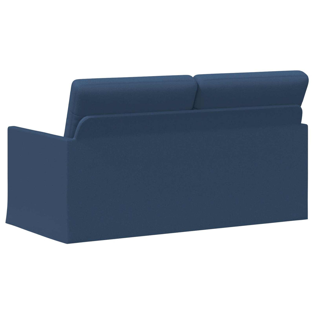 vidaXL Sofa dwuosobowa niebieski 150 x 81 x 82 cm tkanina