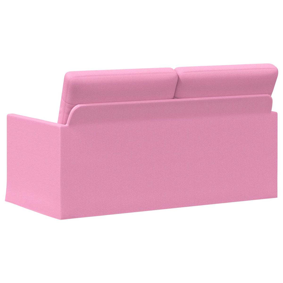 vidaXL Sofa dwuosobowa różowy 150 x 81 x 82 cm tkanina