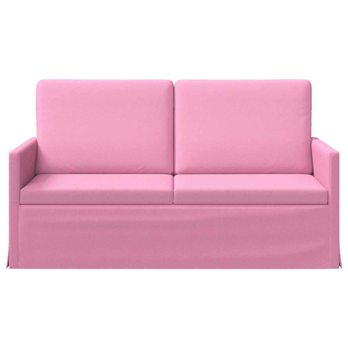 vidaXL Sofa dwuosobowa różowy 150 x 81 x 82 cm tkanina