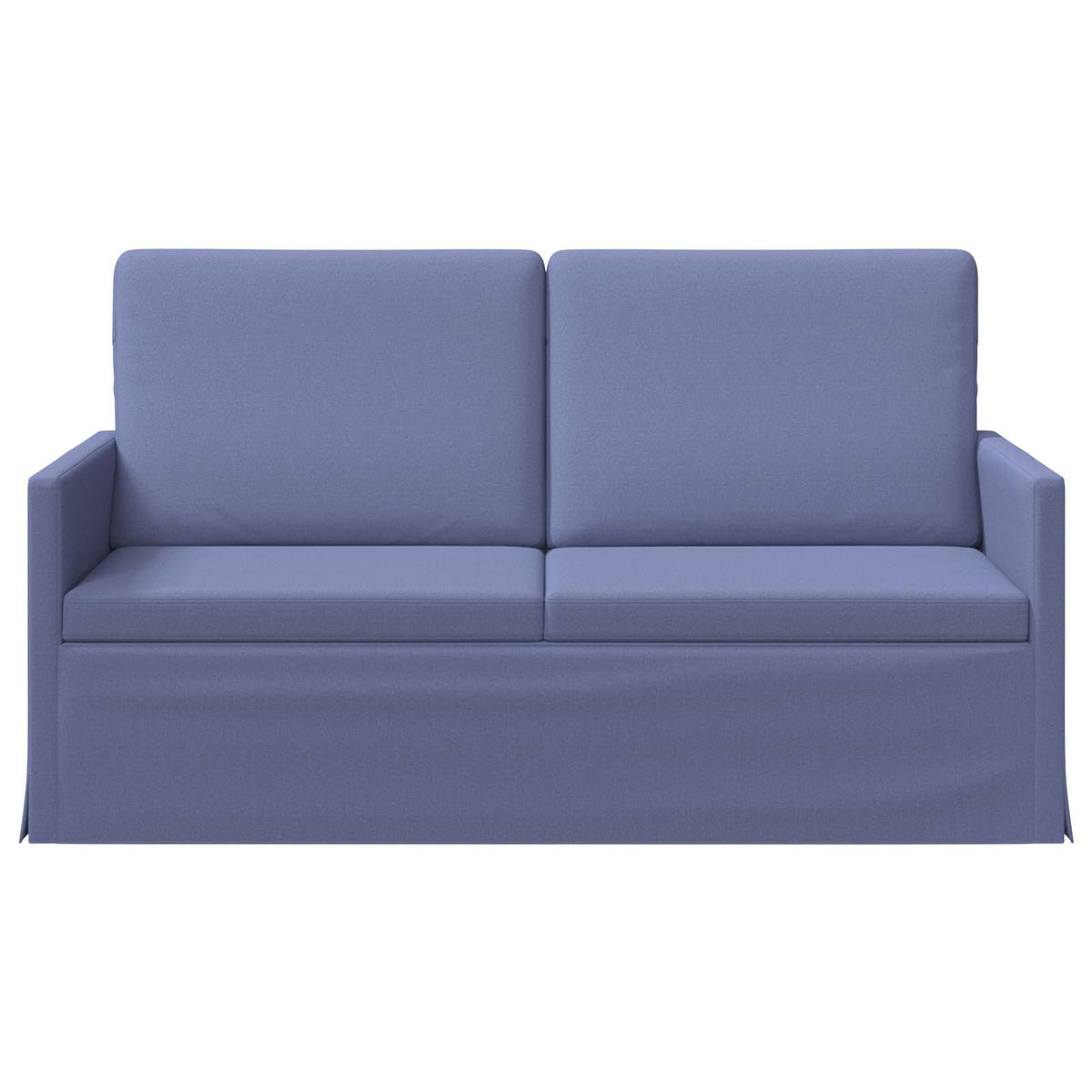 vidaXL Sofa dwuosobowa Niebieski dżins 150 x 81 x 82 cm tkanina