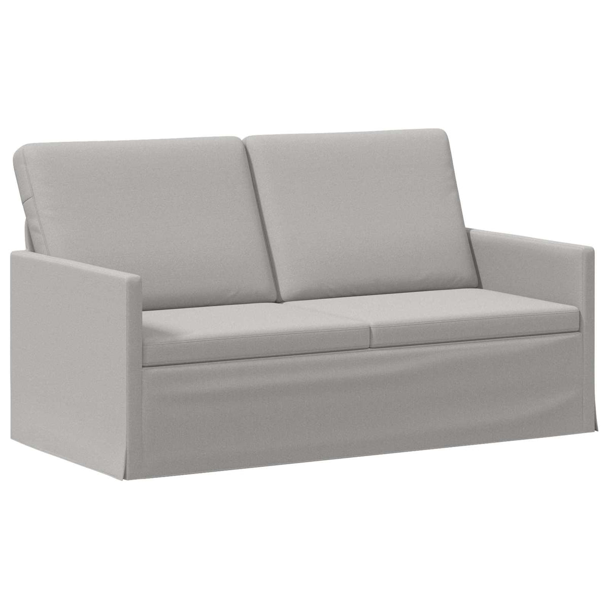 vidaXL Sofa dwuosobowa Szary chmur 150 x 81 x 82 cm tkanina