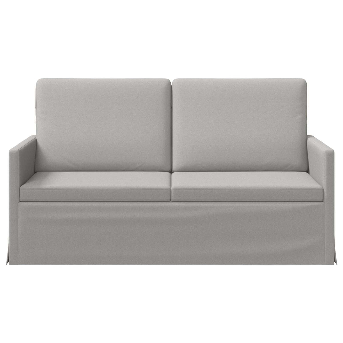 vidaXL Sofa dwuosobowa Szary chmur 150 x 81 x 82 cm tkanina