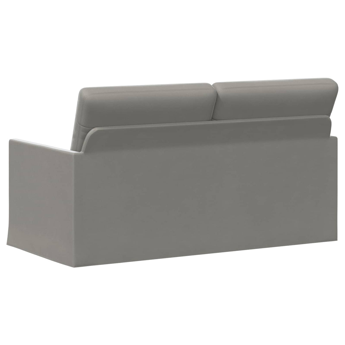 vidaXL Sofa dwuosobowa jasnoszary 150 x 81 x 82 cm Welur