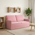 vidaXL Sofa dwuosobowa różowy 150 x 81 x 82 cm Welur