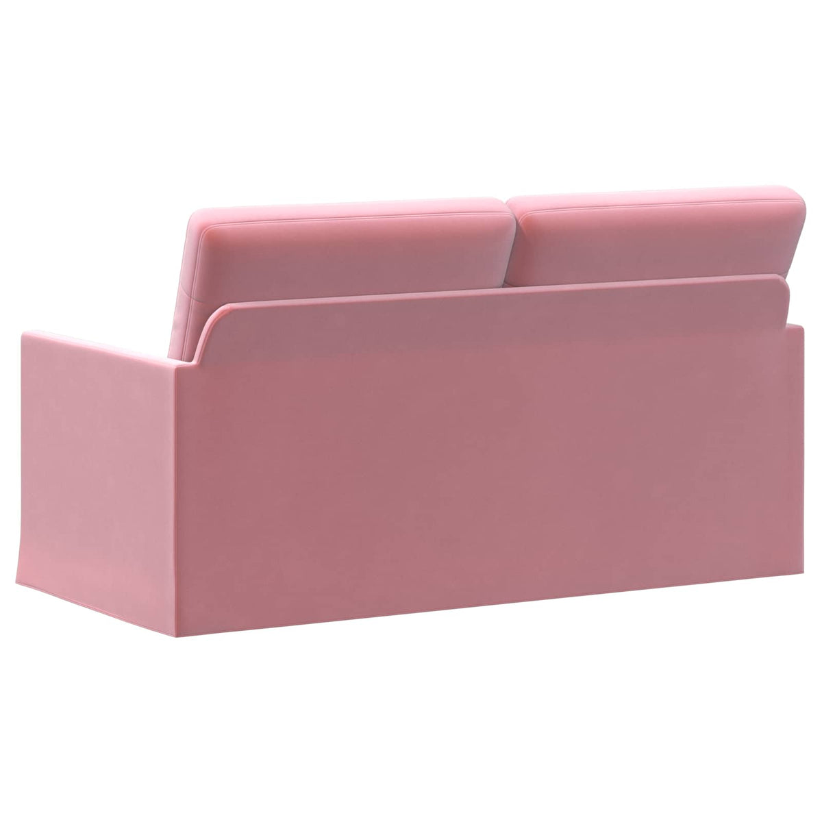 vidaXL Sofa dwuosobowa różowy 150 x 81 x 82 cm Welur
