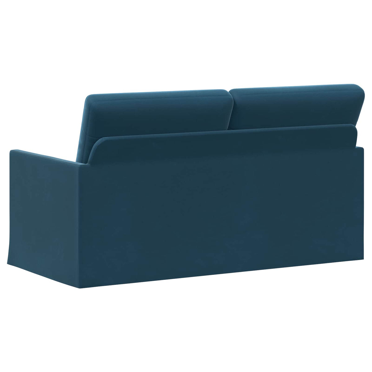 vidaXL Sofa dwuosobowa niebieski 150 x 81 x 82 cm Welur