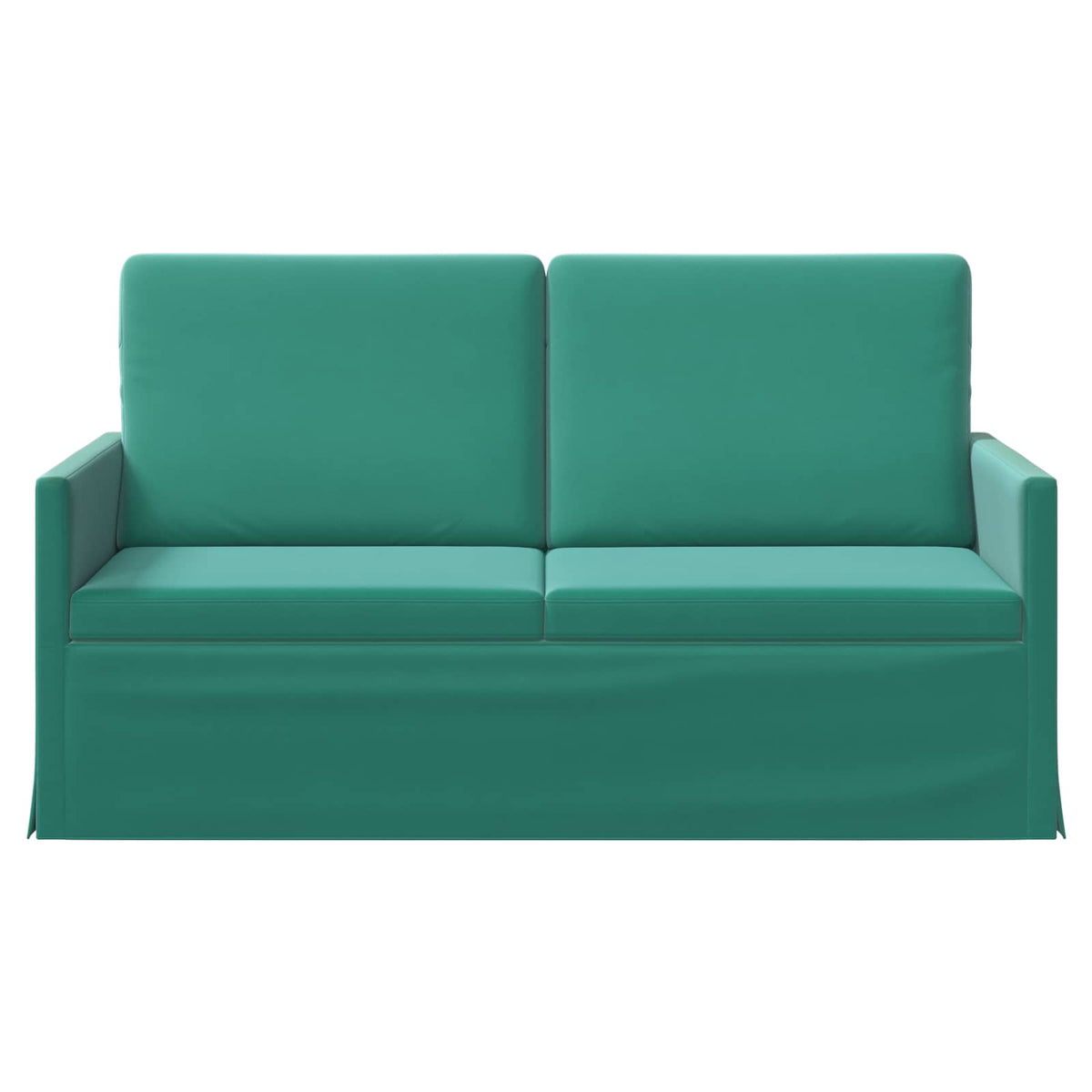 vidaXL Sofa dwuosobowa Turkusowy 150 x 81 x 82 cm Welur