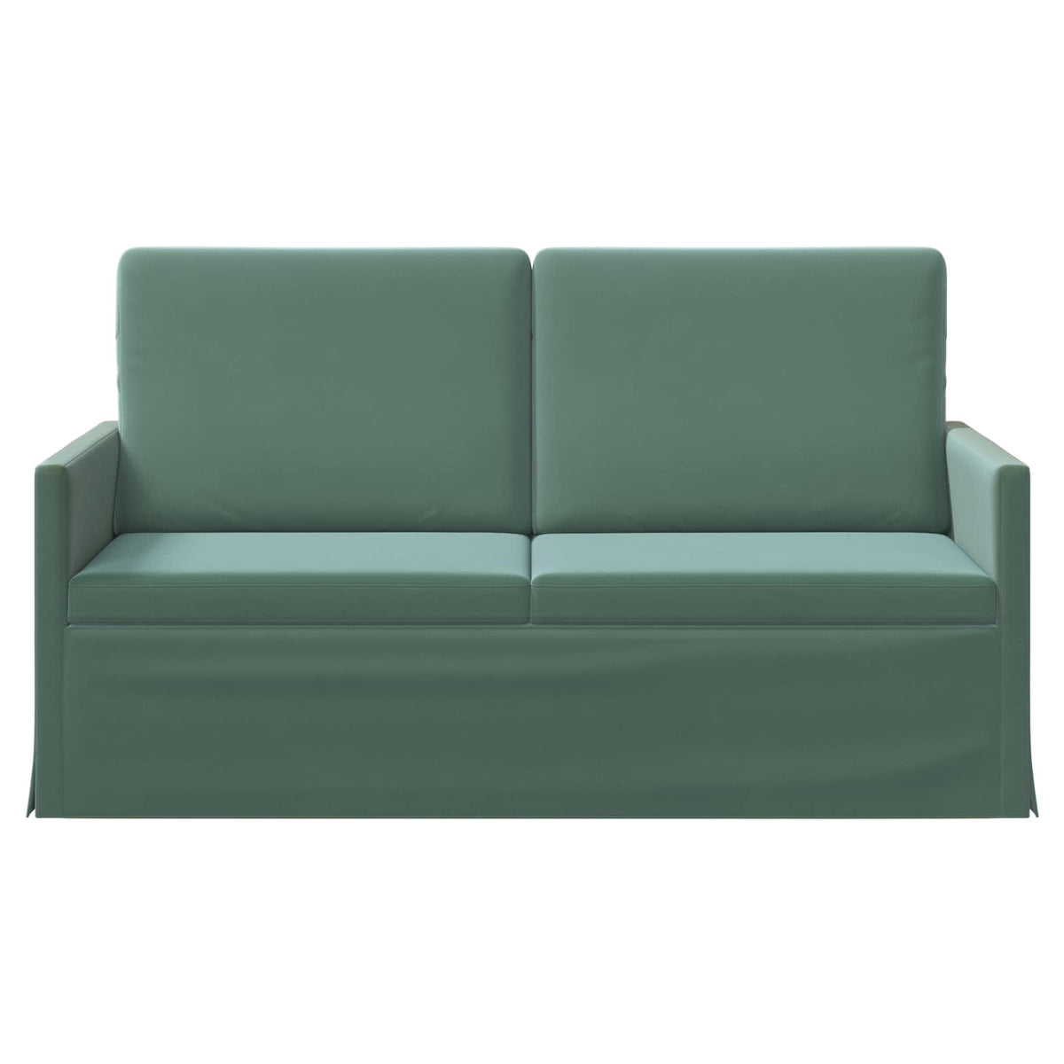 vidaXL Sofa dwuosobowa Zielony morski 150 x 81 x 82 cm Welur