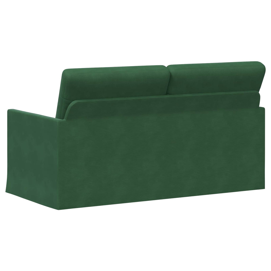 vidaXL Sofa dwuosobowa Zielony dżungli 150 x 81 x 82 cm
