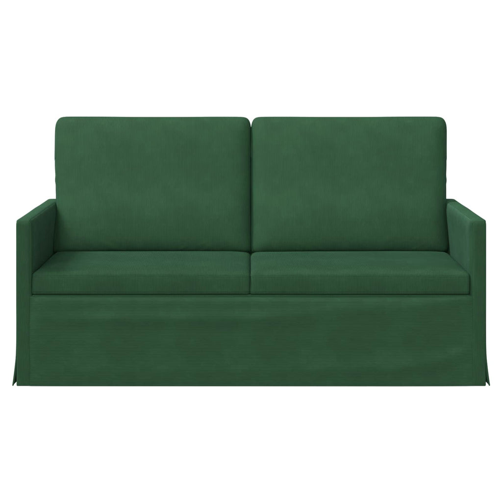 vidaXL Sofa dwuosobowa Zielony dżungli 150 x 81 x 82 cm