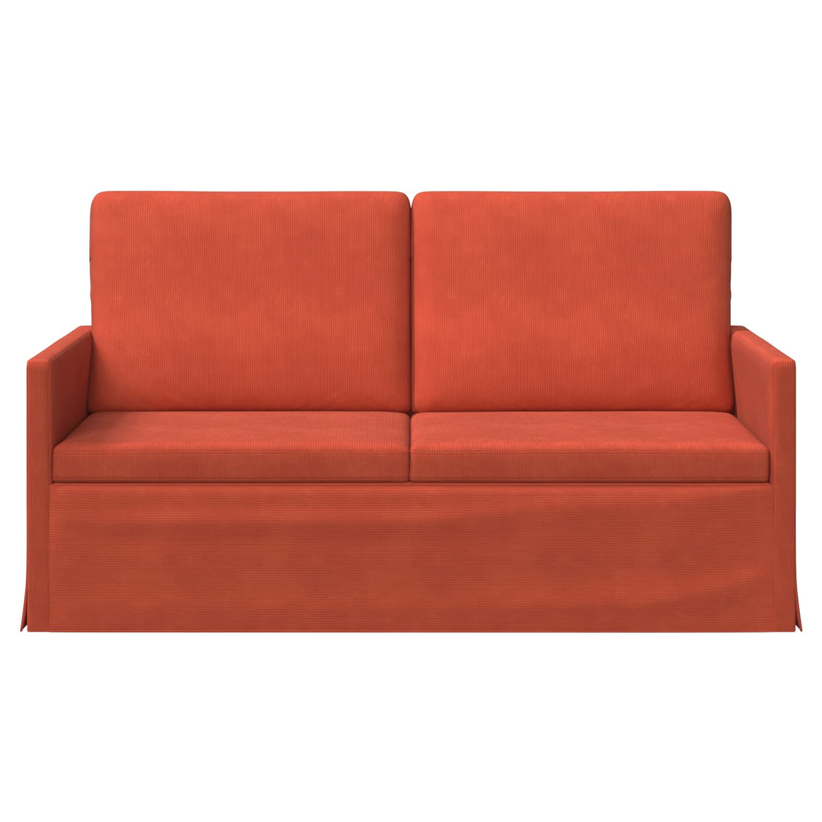 vidaXL Sofa dwuosobowa Czerwono-pomarańczowy 150 x 81 x 82 cm