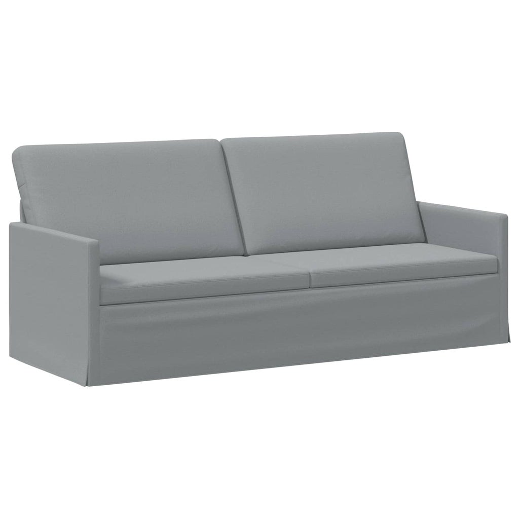 vidaXL Sofa na 3 osoby jasnoszary 190 x 81 x 82 cm tkanina
