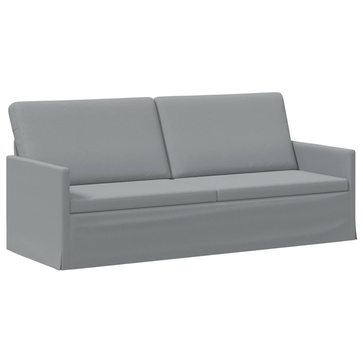 vidaXL Sofa na 3 osoby jasnoszary 190 x 81 x 82 cm tkanina