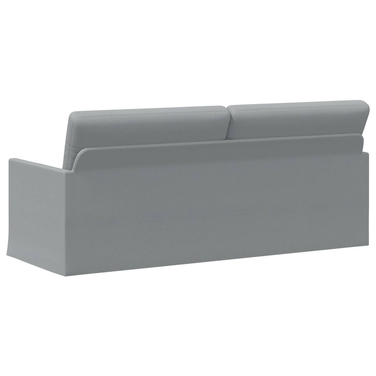 vidaXL Sofa na 3 osoby jasnoszary 190 x 81 x 82 cm tkanina