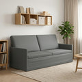 vidaXL Sofa na 3 osoby ciemnoszary 190 x 81 x 82 cm tkanina