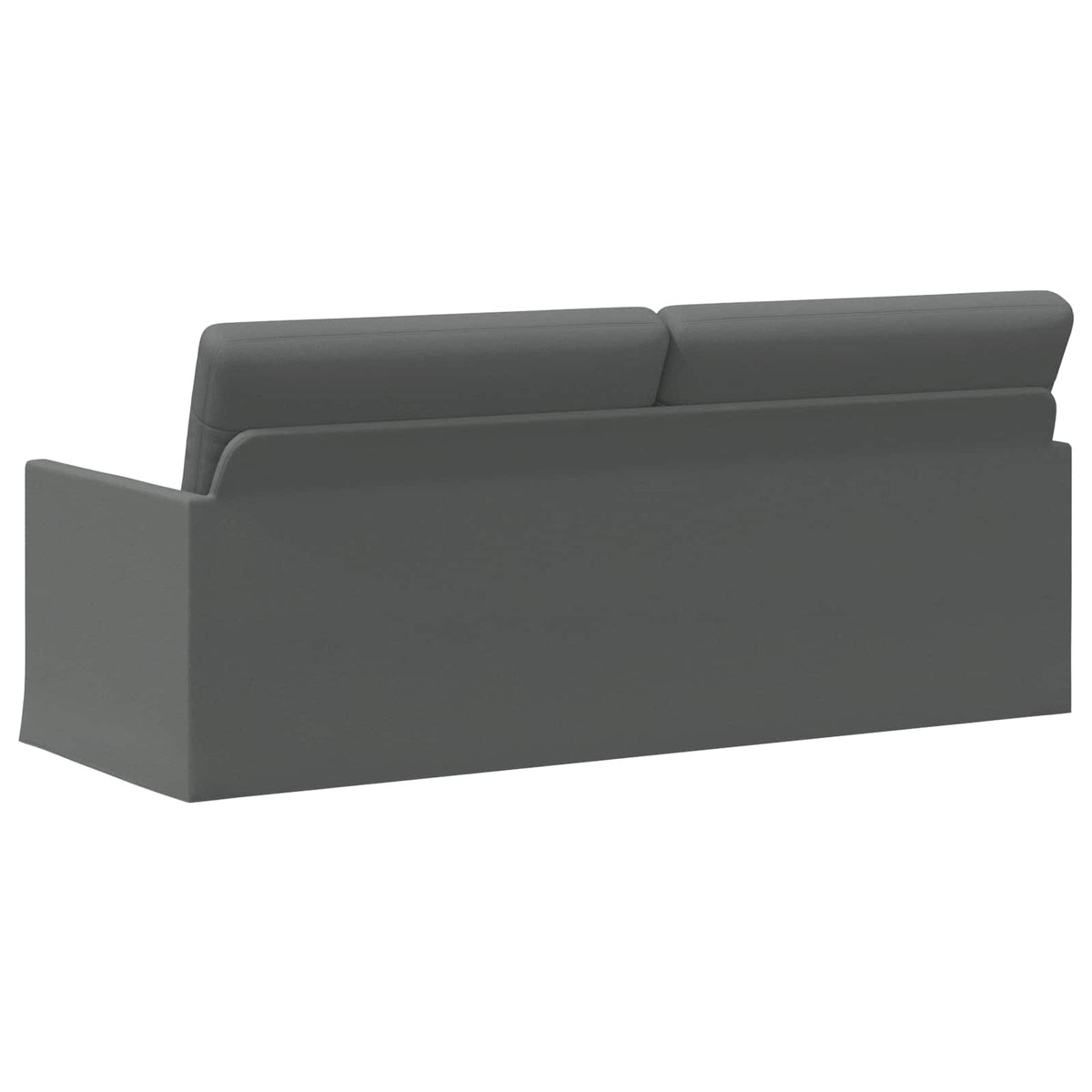 vidaXL Sofa na 3 osoby ciemnoszary 190 x 81 x 82 cm tkanina