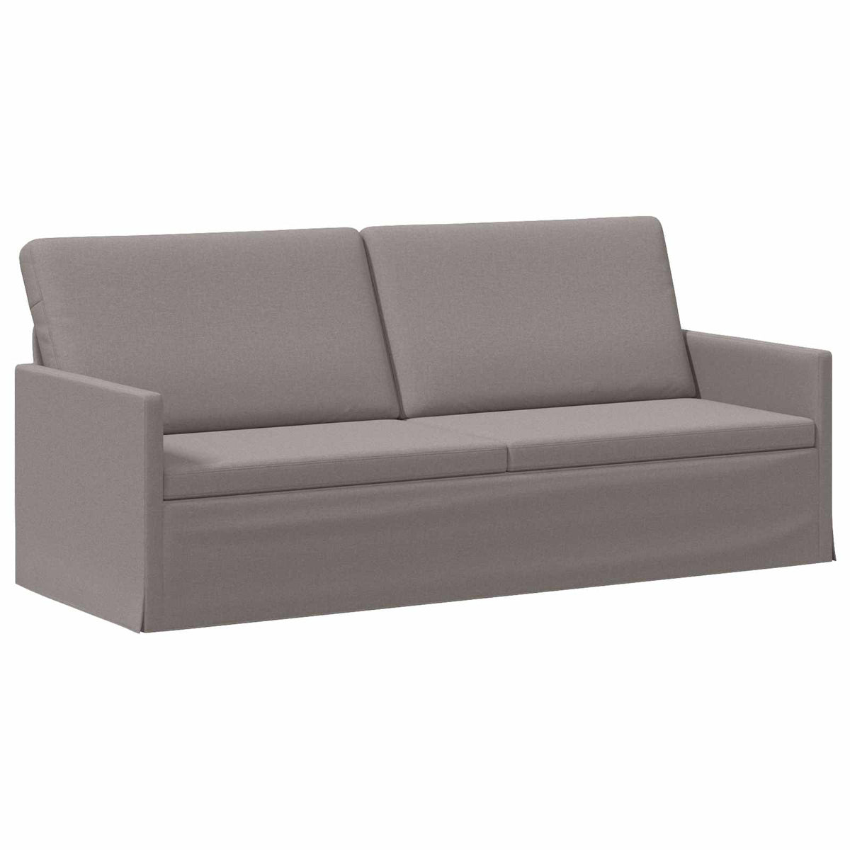 vidaXL Sofa na 3 osoby Ciemnoszary 190 x 81 x 82 cm tkanina