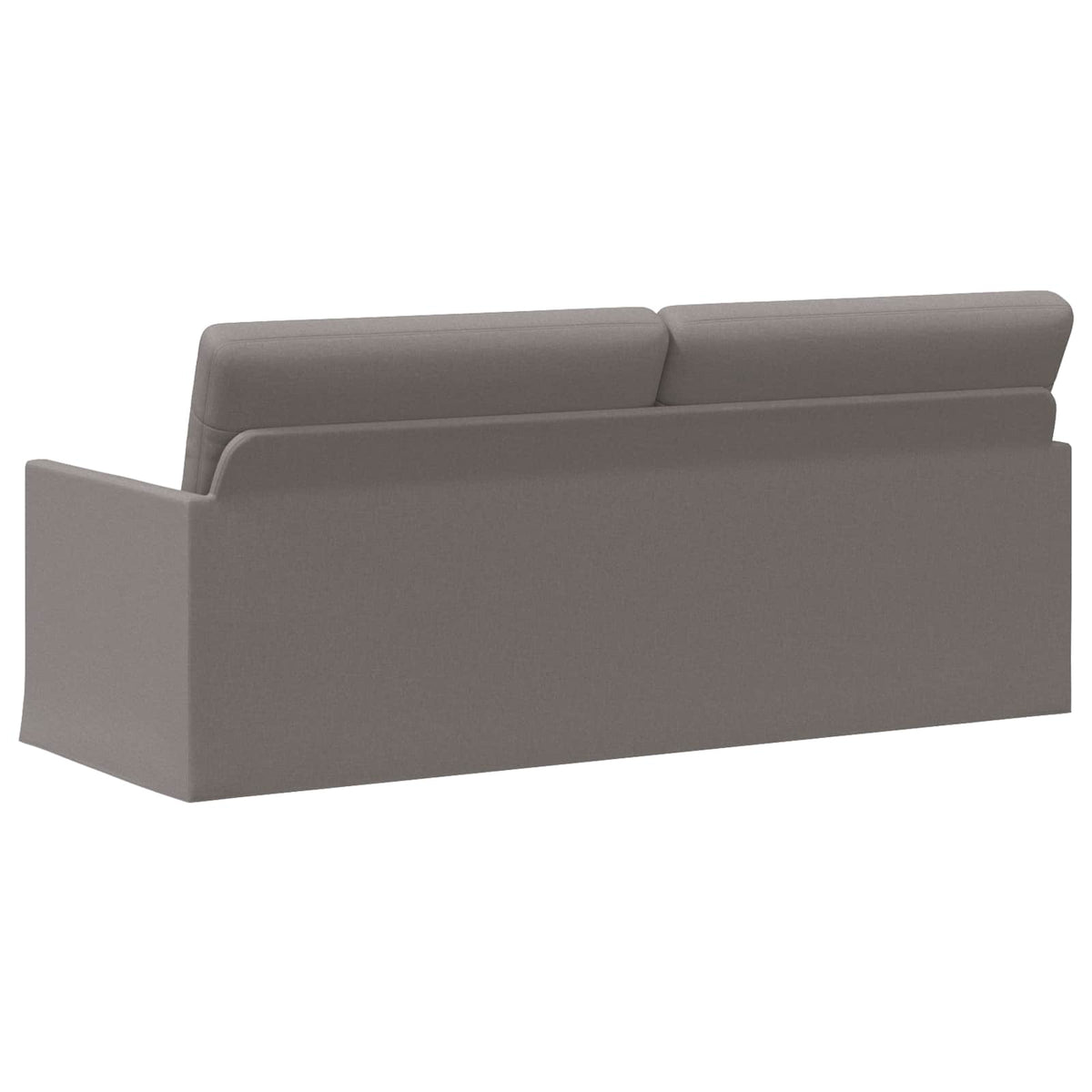 vidaXL Sofa na 3 osoby Ciemnoszary 190 x 81 x 82 cm tkanina