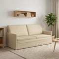vidaXL Sofa na 3 osoby kremowy 190 x 81 x 82 cm tkanina