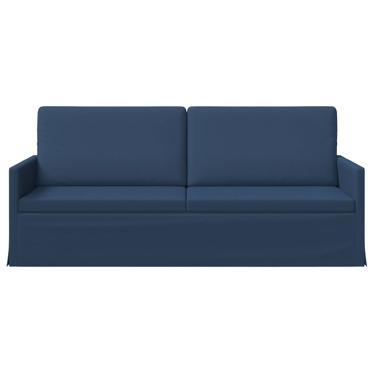 vidaXL Sofa na 3 osoby niebieski 190 x 81 x 82 cm tkanina