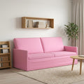 vidaXL Sofa na 3 osoby różowy 190 x 81 x 82 cm tkanina