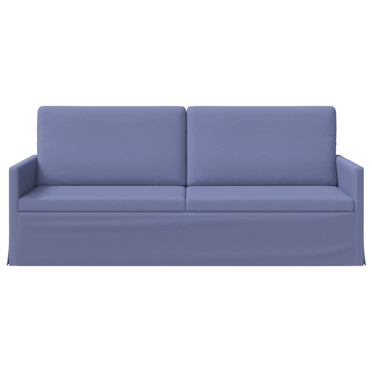 vidaXL Sofa na 3 osoby Niebieski dżins 190 x 81 x 82 cm tkanina