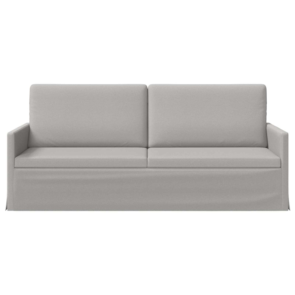 vidaXL Sofa na 3 osoby Szary chmur 190 x 81 x 82 cm tkanina