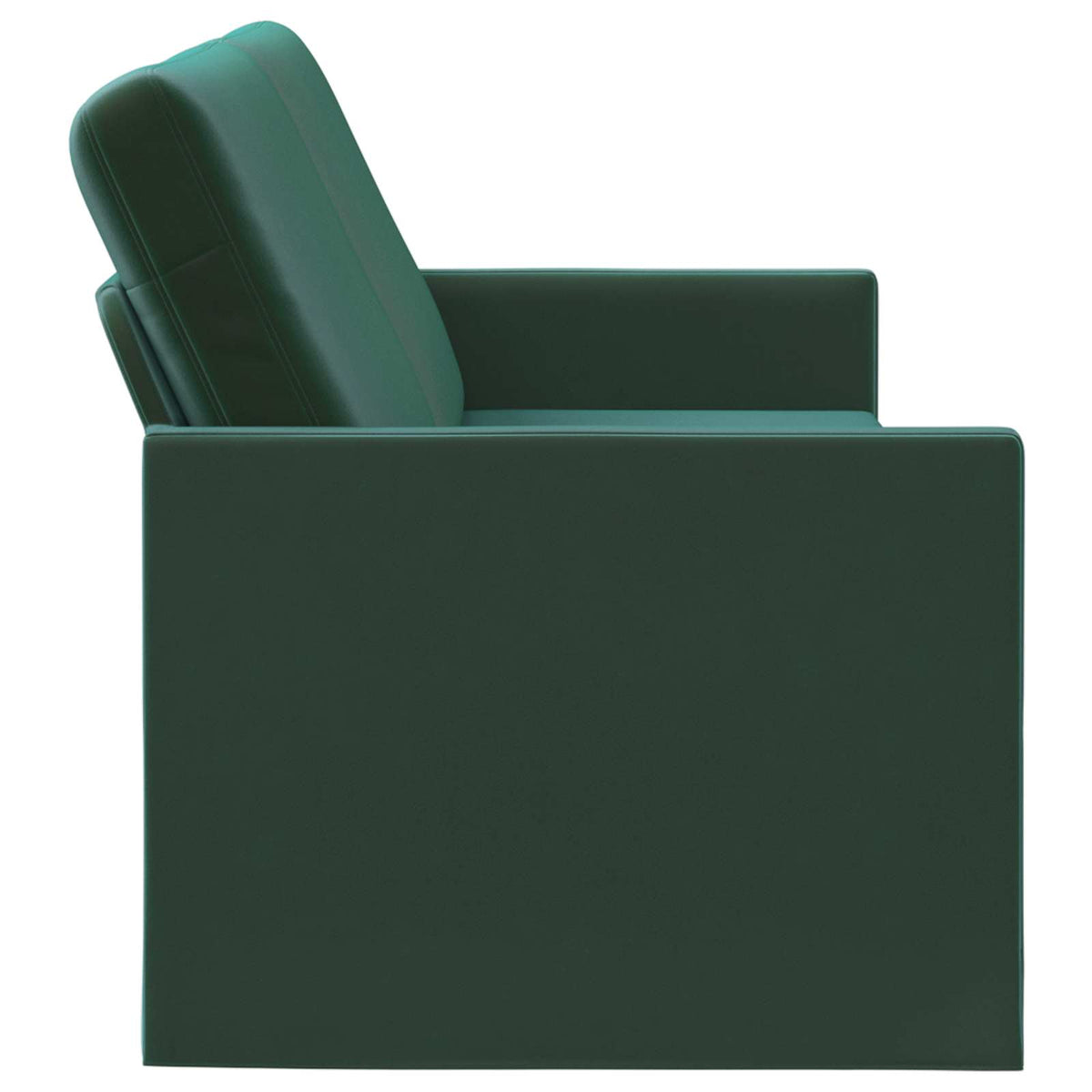 vidaXL Sofa na 3 osoby Ciemnozielony 190 x 81 x 82 cm Welur
