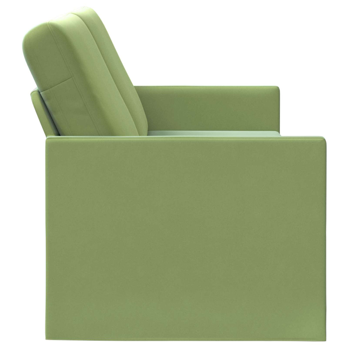 vidaXL Sofa na 3 osoby Jasnozielony 190 x 81 x 82 cm Welur