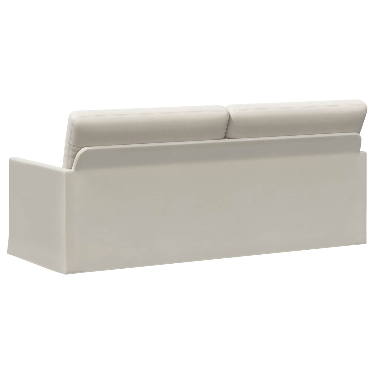 vidaXL Sofa na 3 osoby kremowy 190 x 81 x 82 cm Welur