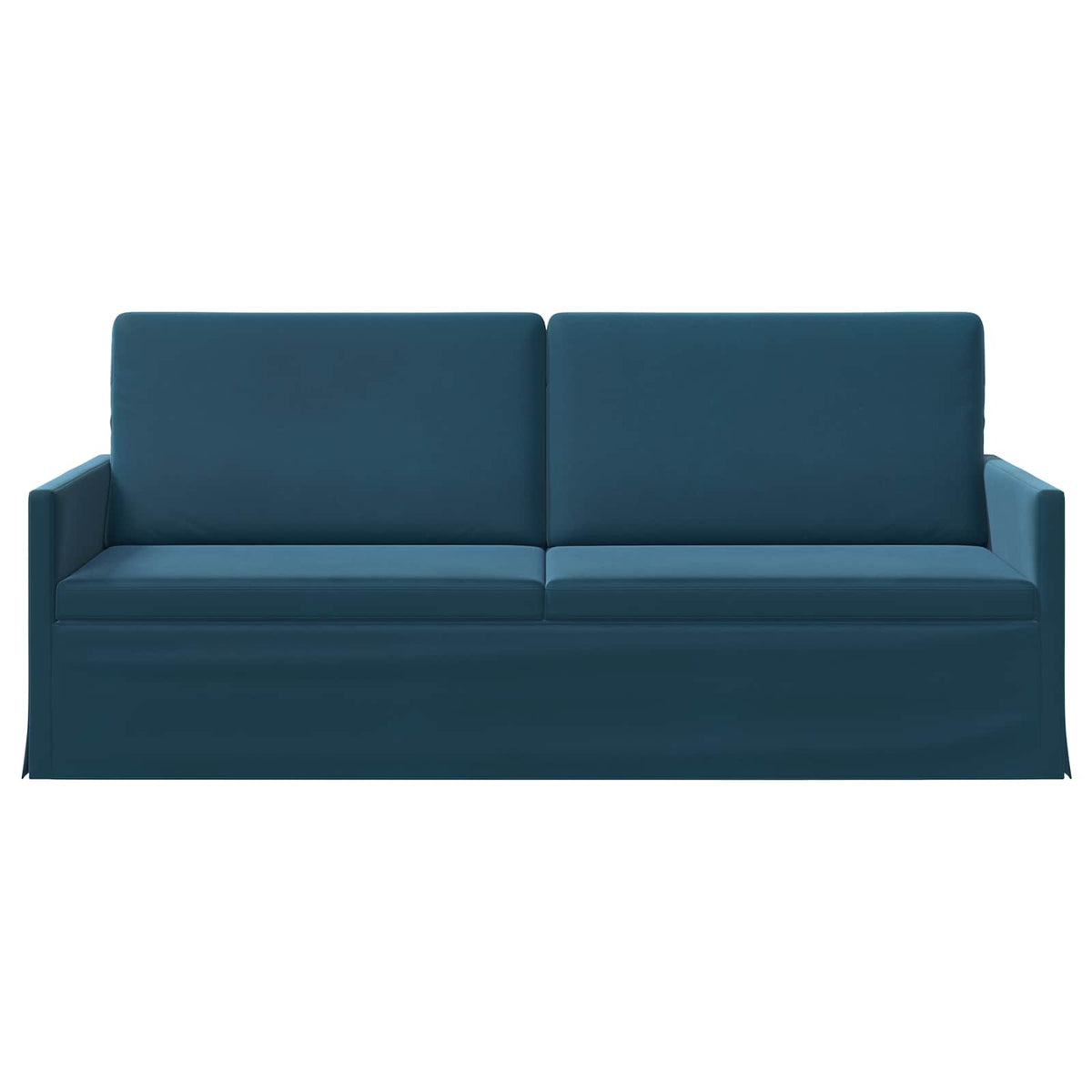 vidaXL Sofa na 3 osoby niebieski 190 x 81 x 82 cm Welur