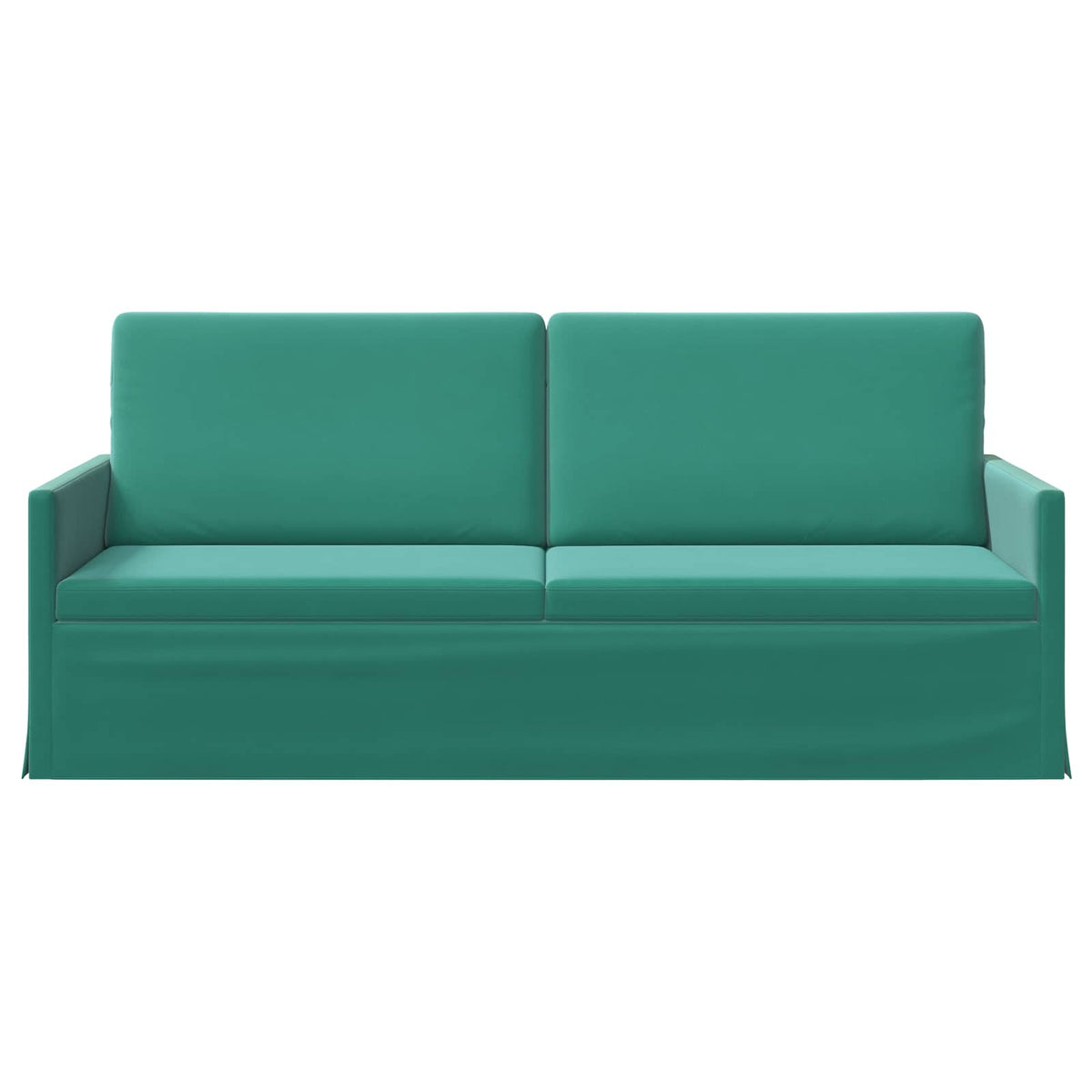 vidaXL Sofa na 3 osoby Turkusowy 190 x 81 x 82 cm Welur
