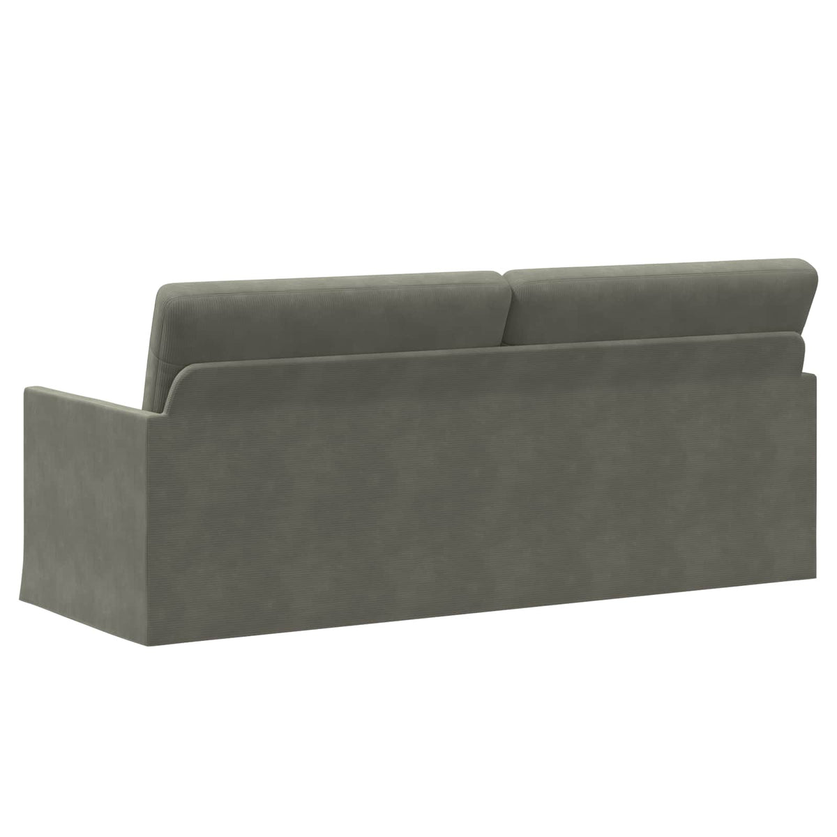 vidaXL Sofa na 3 osoby jasnoszary 190 x 81 x 82 cm Tkanina sztruksowa