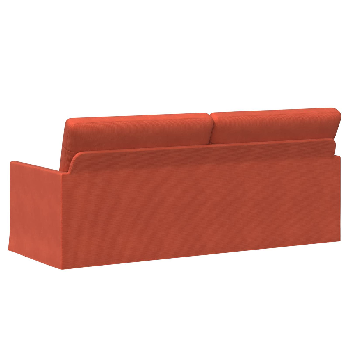 vidaXL Sofa na 3 osoby Czerwono-pomarańczowy 190 x 81 x 82 cm