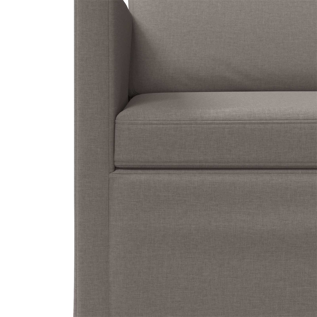 vidaXL Sofa na 3 osoby Ciemnoszary 220 x 81 x 82 cm tkanina