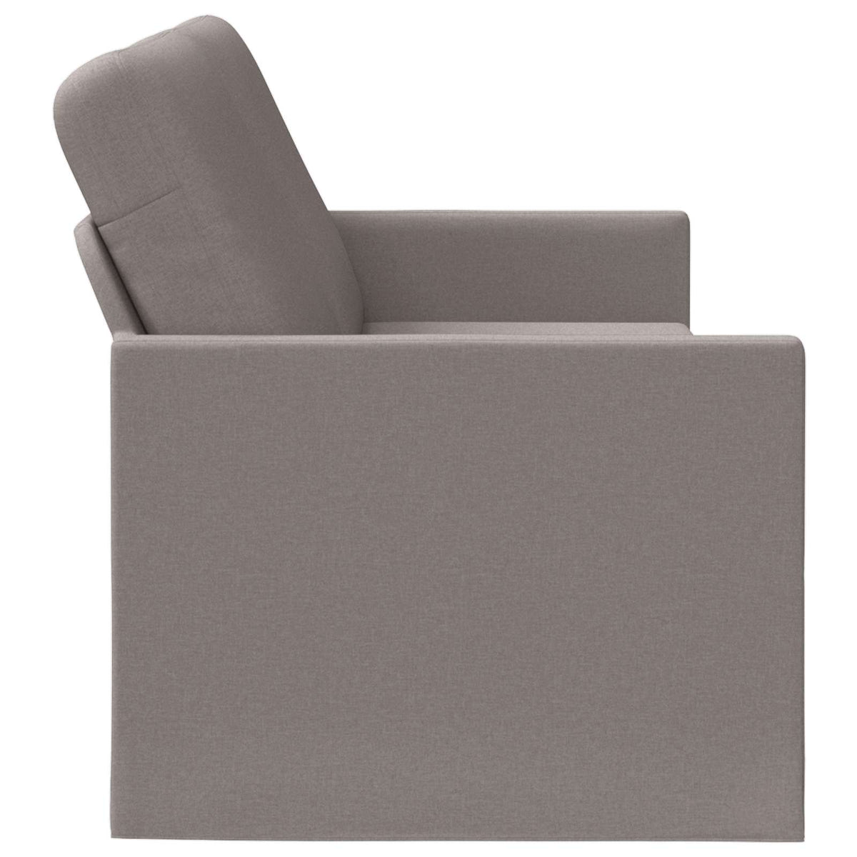 vidaXL Sofa na 3 osoby Ciemnoszary 220 x 81 x 82 cm tkanina