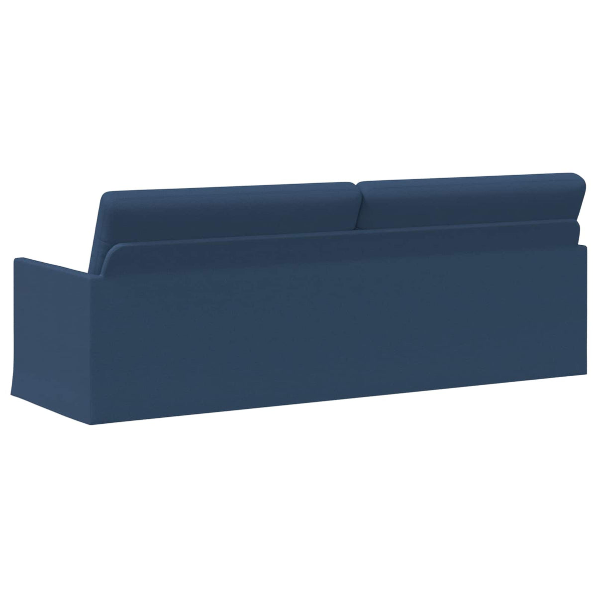 vidaXL Sofa na 3 osoby niebieski 220 x 81 x 82 cm tkanina