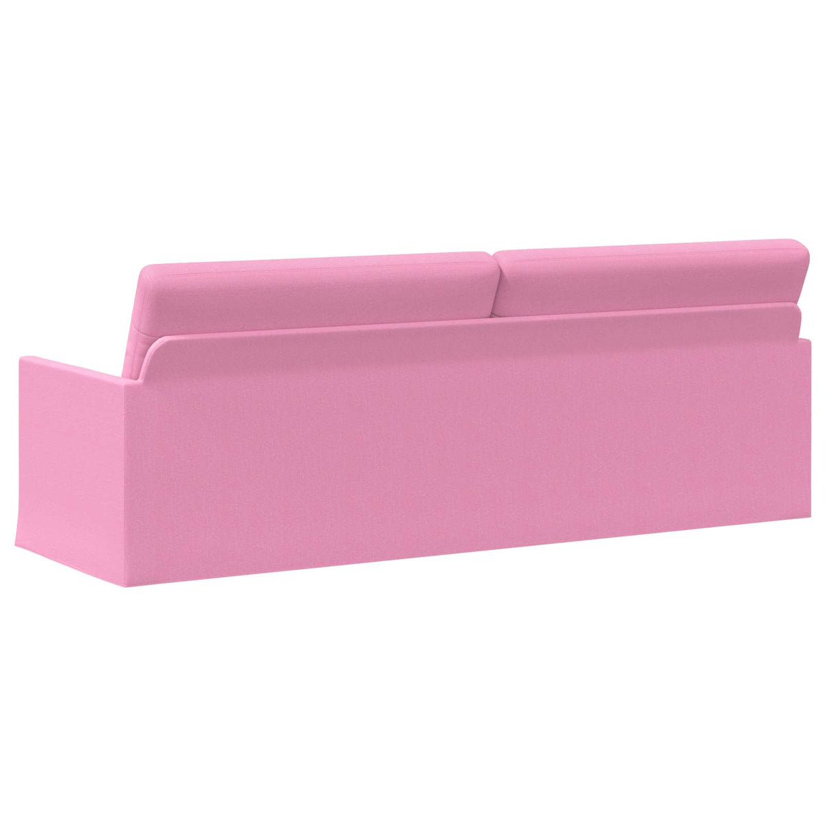 vidaXL Sofa na 3 osoby różowy 220 x 81 x 82 cm tkanina