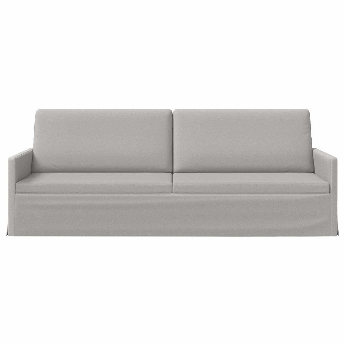 vidaXL Sofa na 3 osoby Szary chmur 220 x 81 x 82 cm tkanina