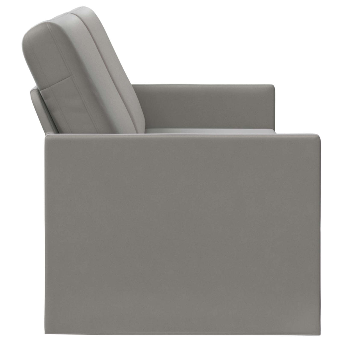 vidaXL Sofa na 3 osoby jasnoszary 220 x 81 x 82 cm Welur