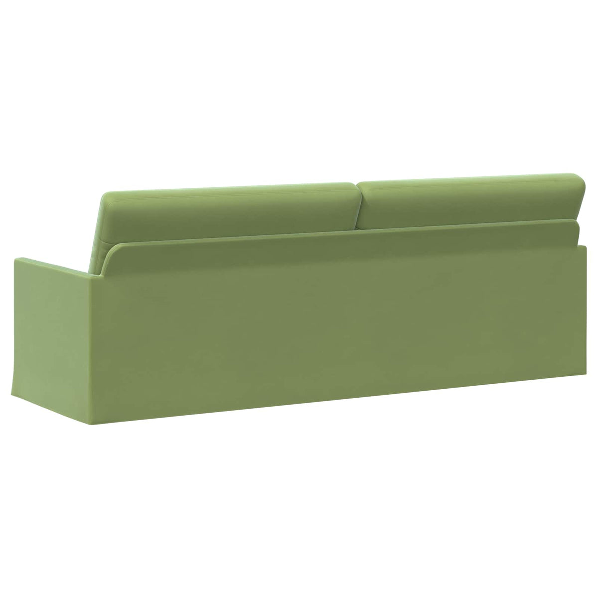 vidaXL Sofa na 3 osoby Jasnozielony 220 x 81 x 82 cm Welur