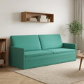 vidaXL Sofa na 3 osoby Turkusowy 220 x 81 x 82 cm Welur