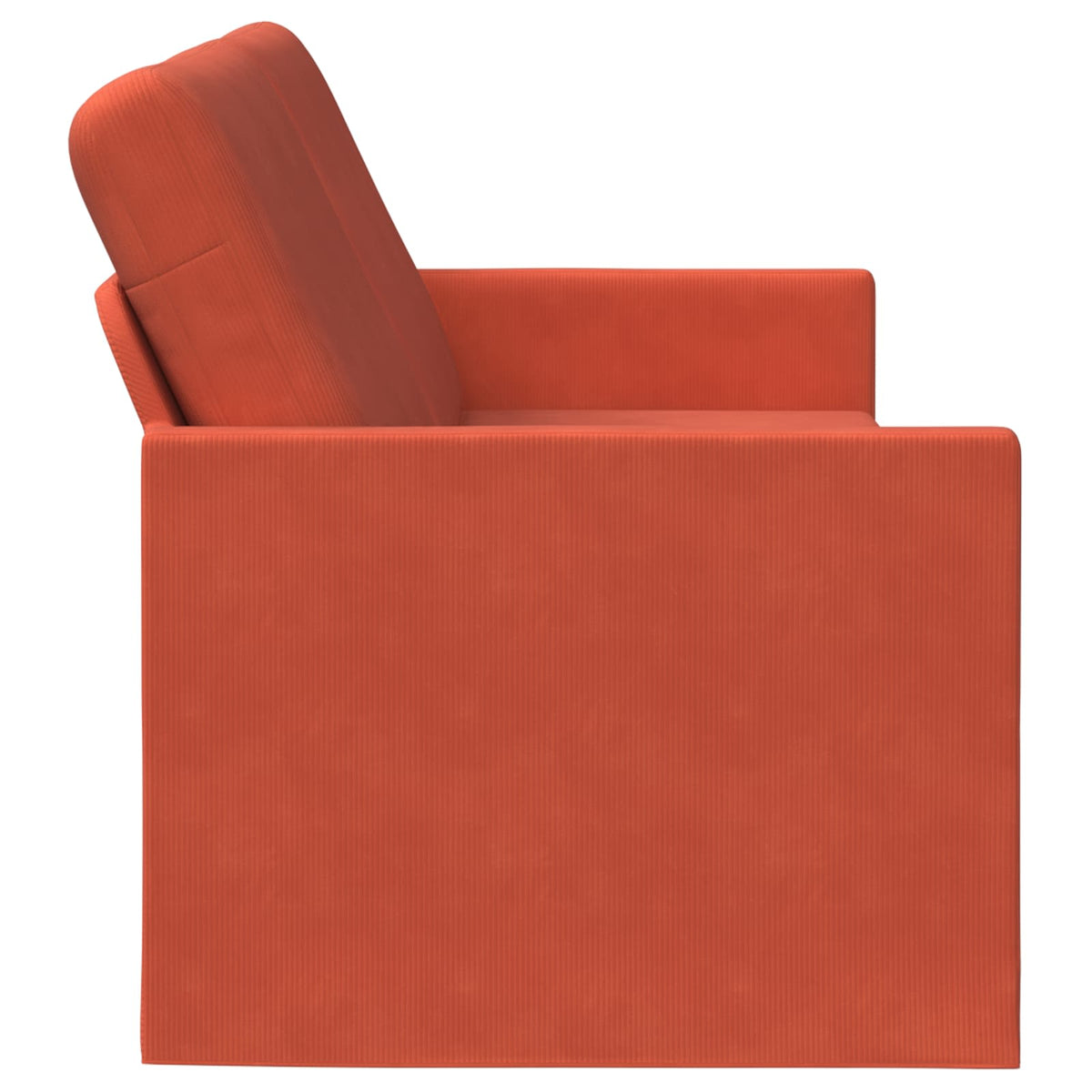 vidaXL Sofa na 3 osoby Czerwono-pomarańczowy 220 x 81 x 82 cm