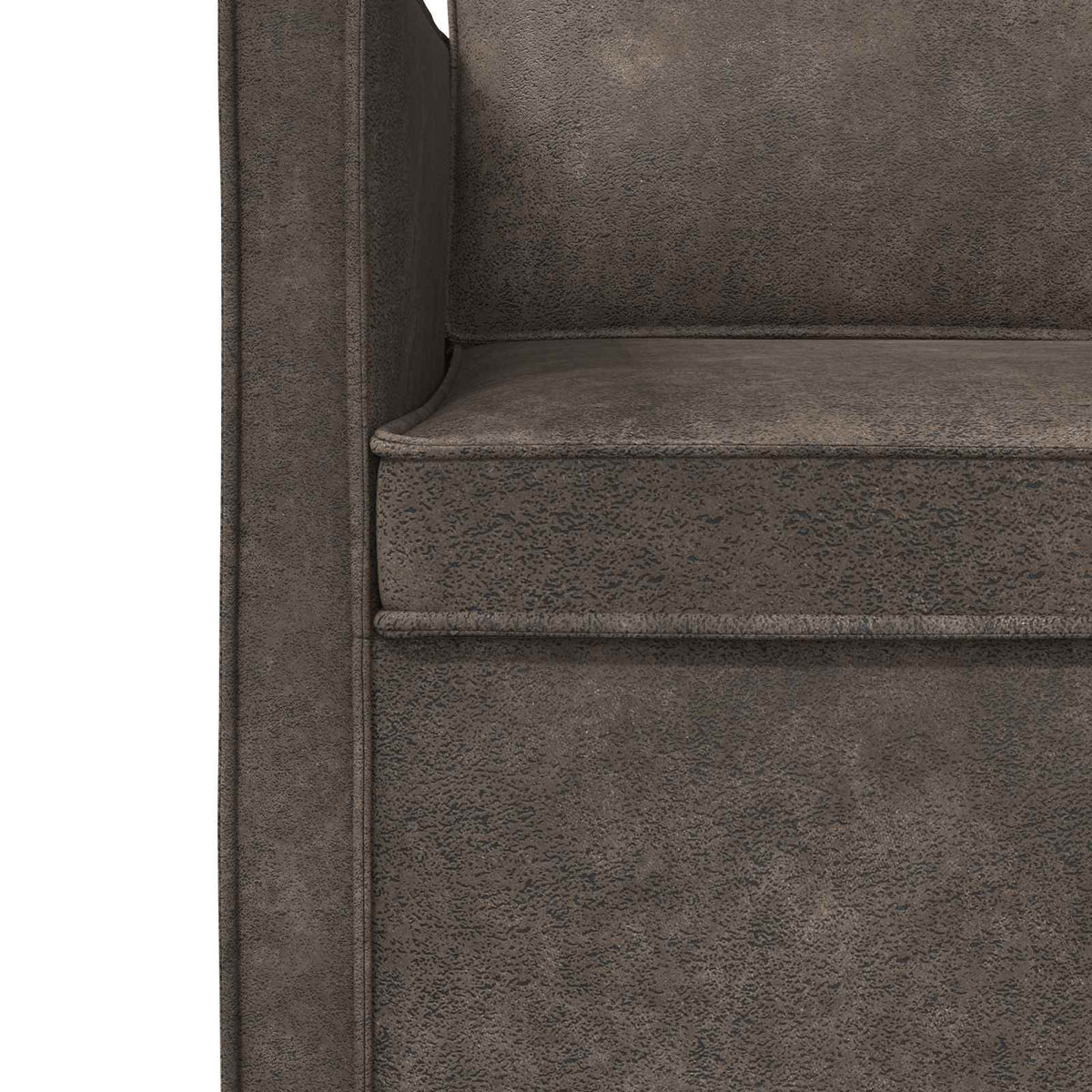 vidaXL Zestaw Sof 2 pcs ciemnoszary Materiał zamszowy syntetyczny