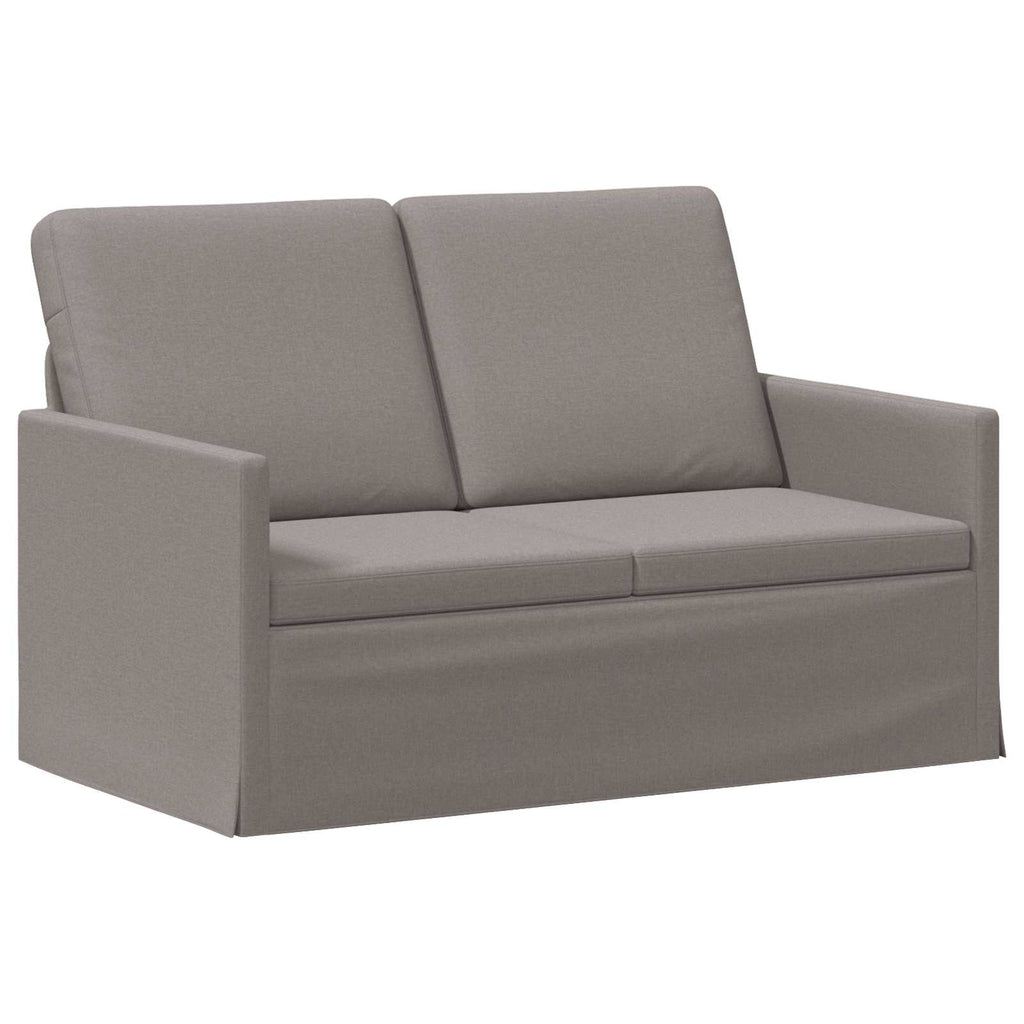 vidaXL Zestaw Sof 2 pcs Ciemnoszary tkanina